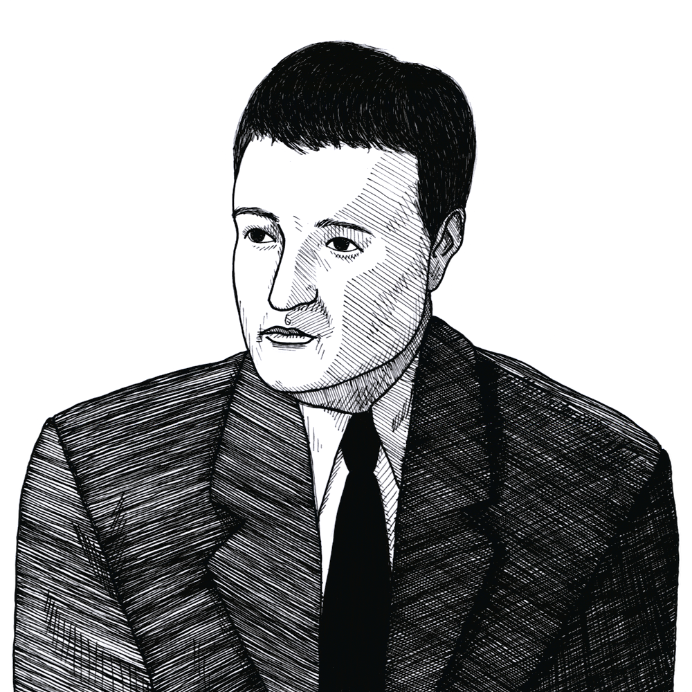 Portrait of Joseph Hamburger