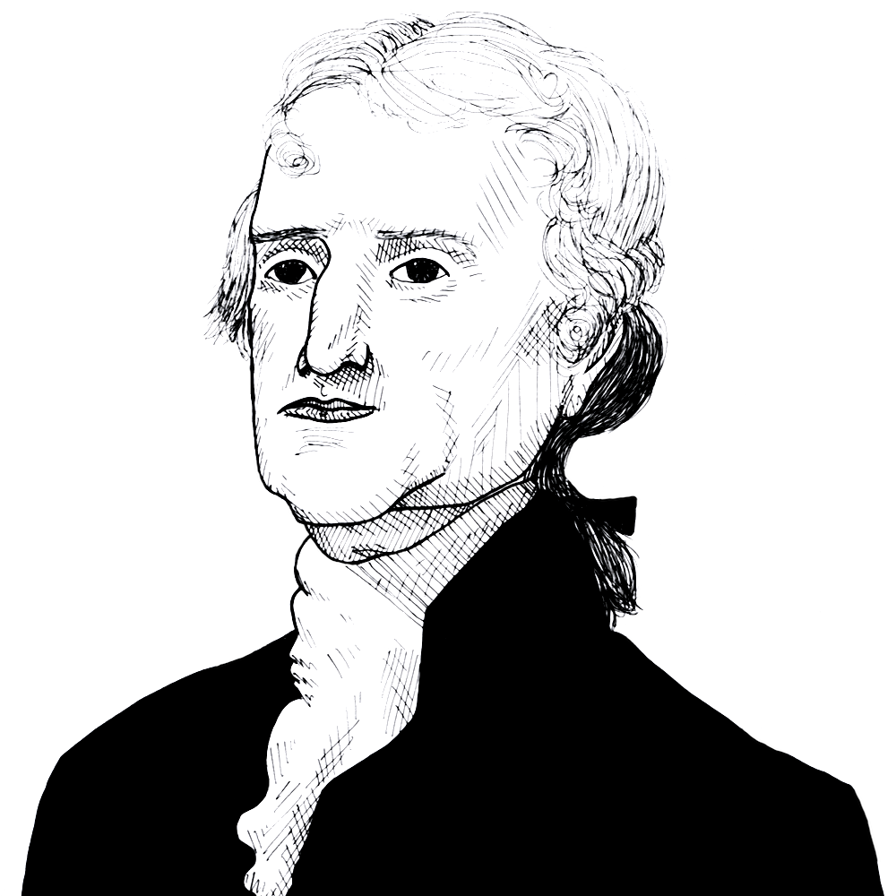 Portrait of Thomas Jefferson