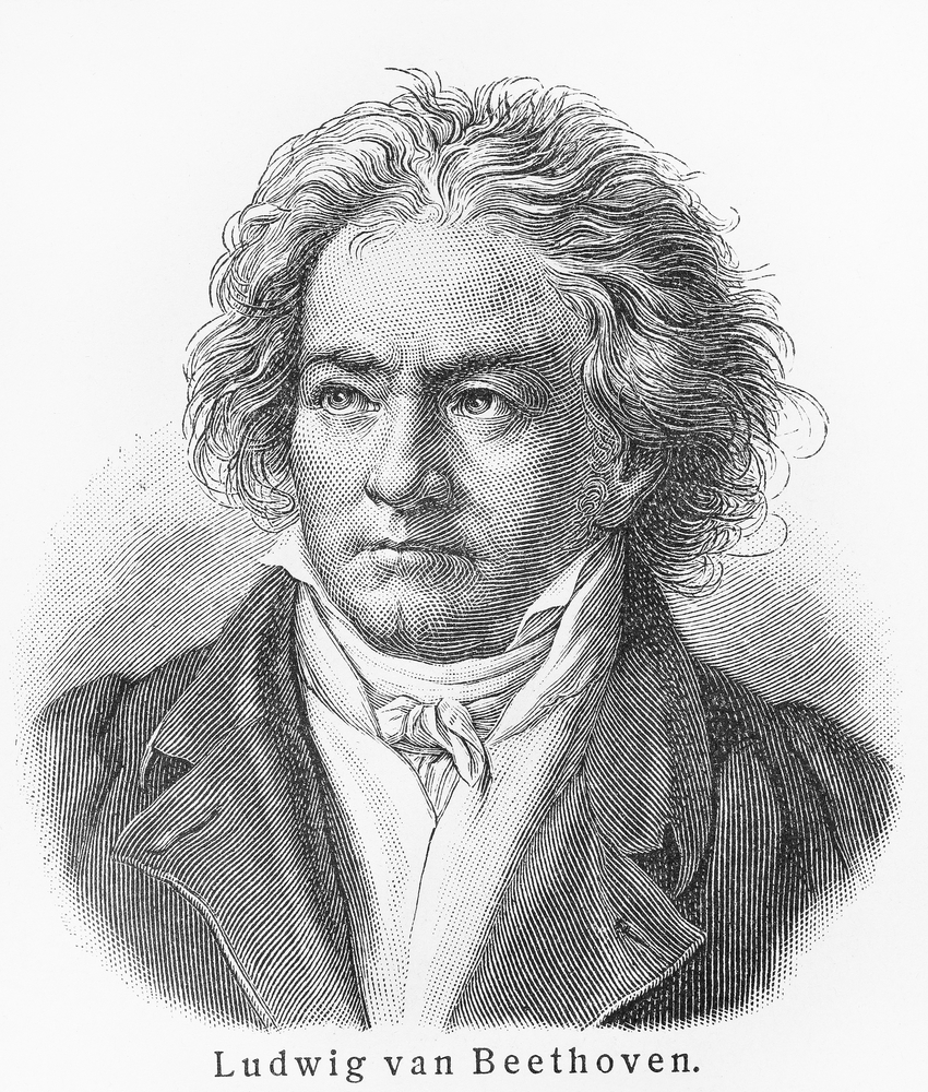 Portrait of Ludwig van Beethoven