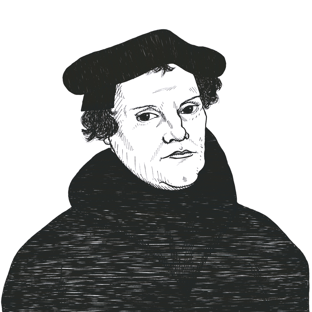 Portrait of Martin Luther