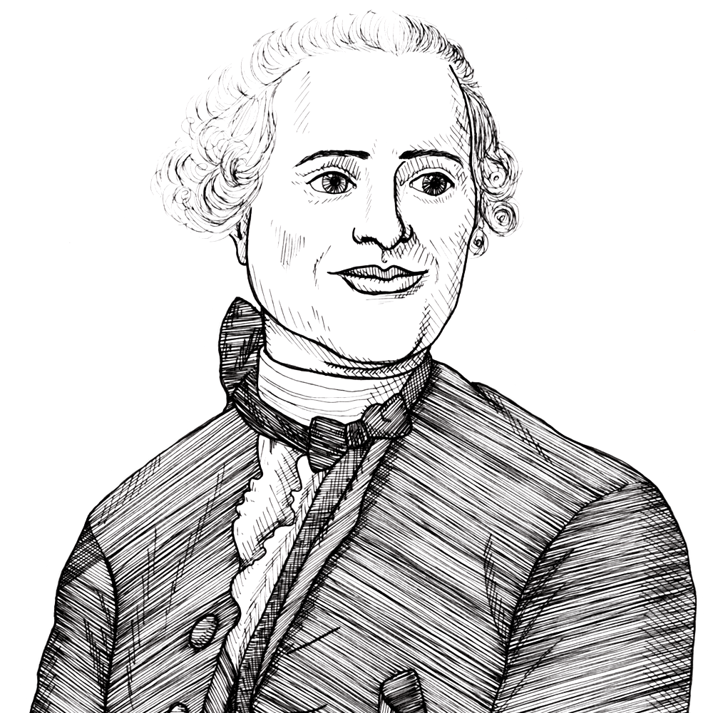 Portrait of Jean Le Rond d’ Alembert