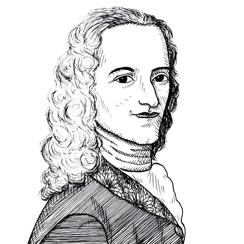 Portrait of Voltaire