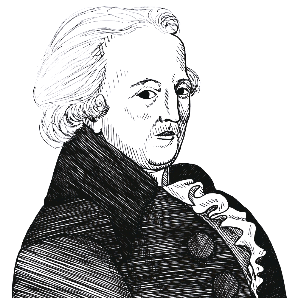 Portrait of Marie-Jean-Antoine-Nicolas Caritat, Marquis de Condorcet