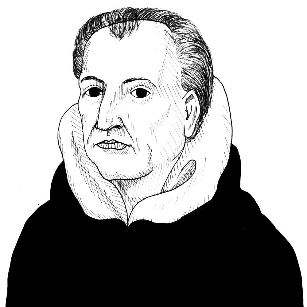 Portrait of Tommaso Campanella