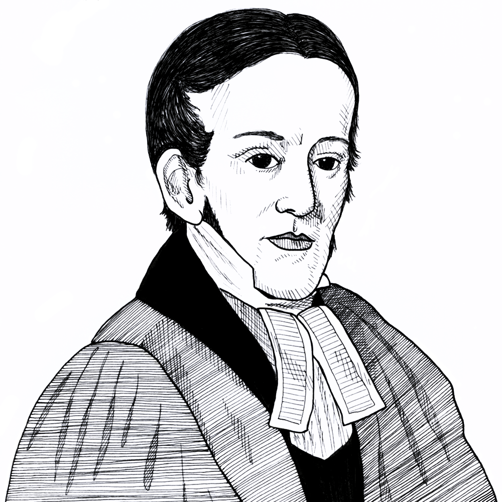 Portrait of Rev. J.A. Giles