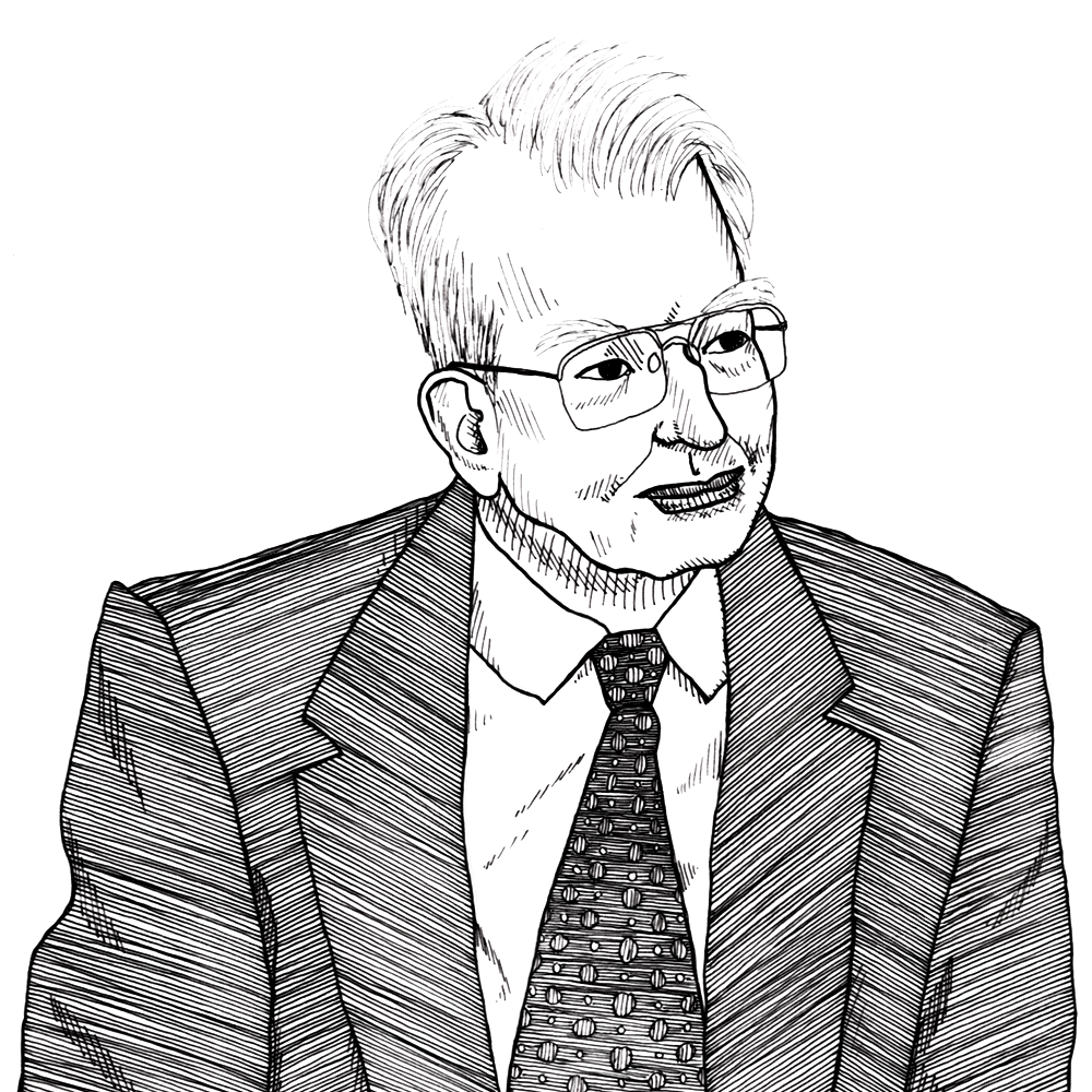 Portrait of Ronald H. Coase