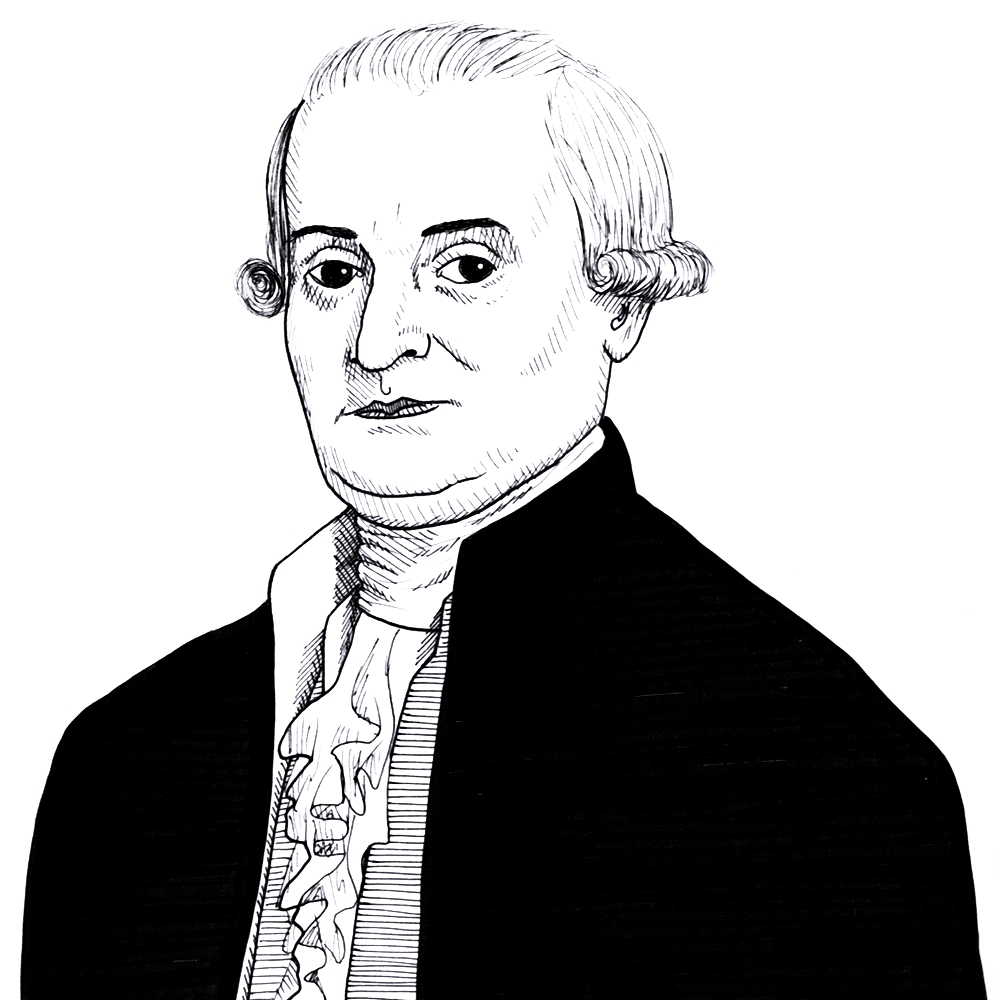 Portrait of Cesare Bonesana di Beccaria
