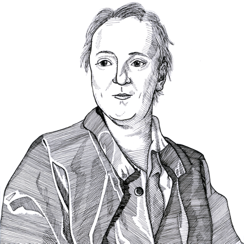 Portrait of Denis Diderot