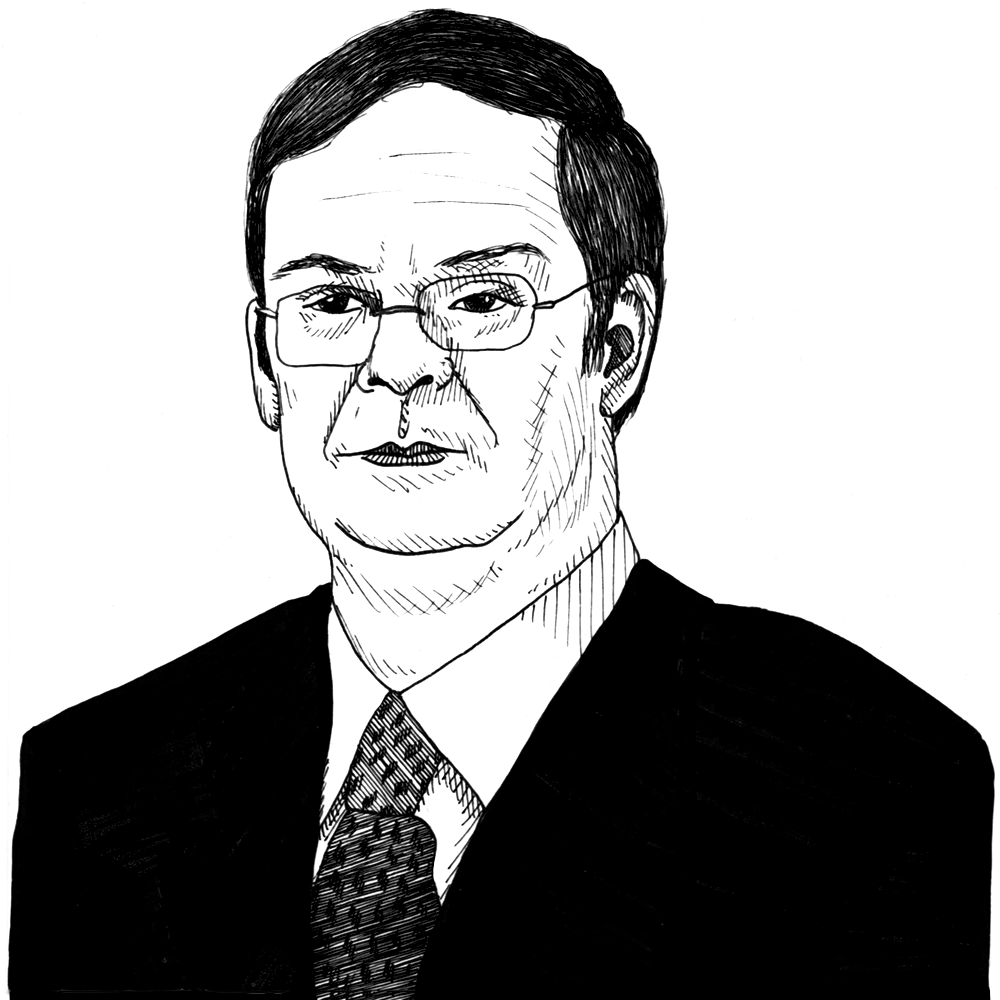 Portrait of Douglas Den Uyl