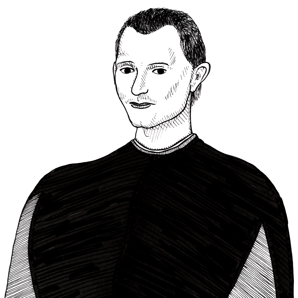 Portrait of Niccolo Machiavelli