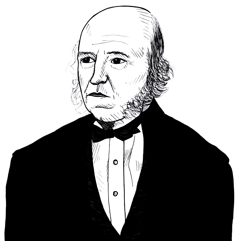 Portrait of Herbert Spencer