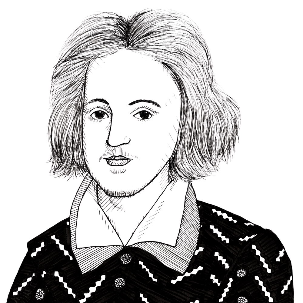 Portrait of Christopher Marlowe