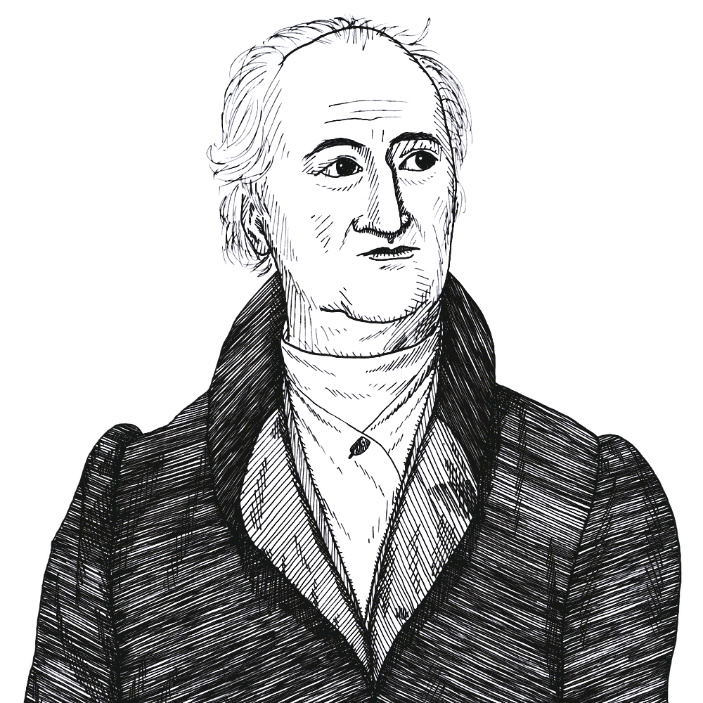 Portrait of Johann Wolfgang von Goethe