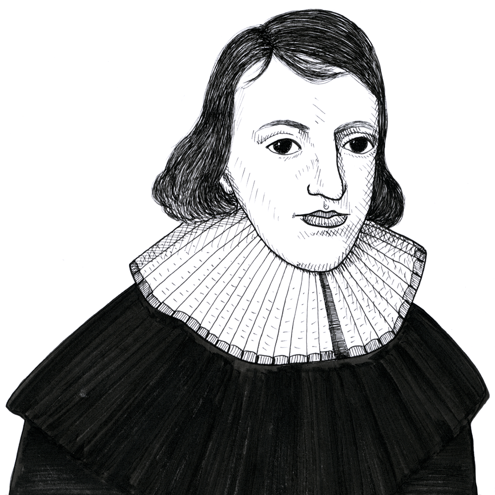 Portrait of John Milton