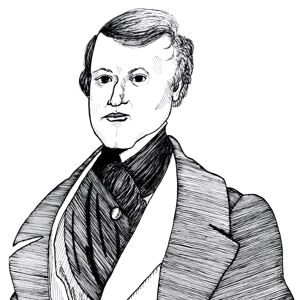 Portrait of Gilbert-Urbain Guillaumin