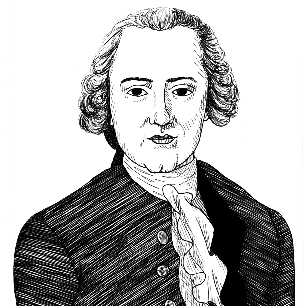 Portrait of Claude-Adrien Helvétius