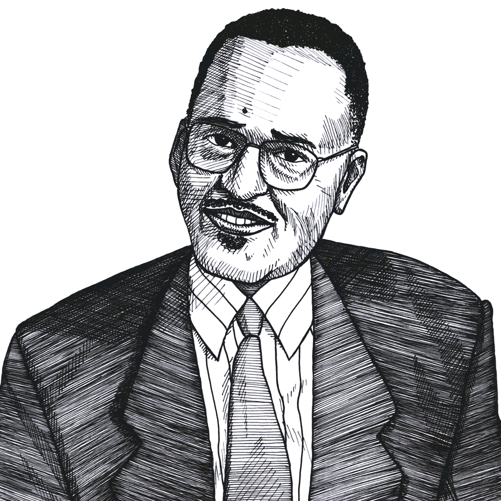 Portrait of Walter E. Williams
