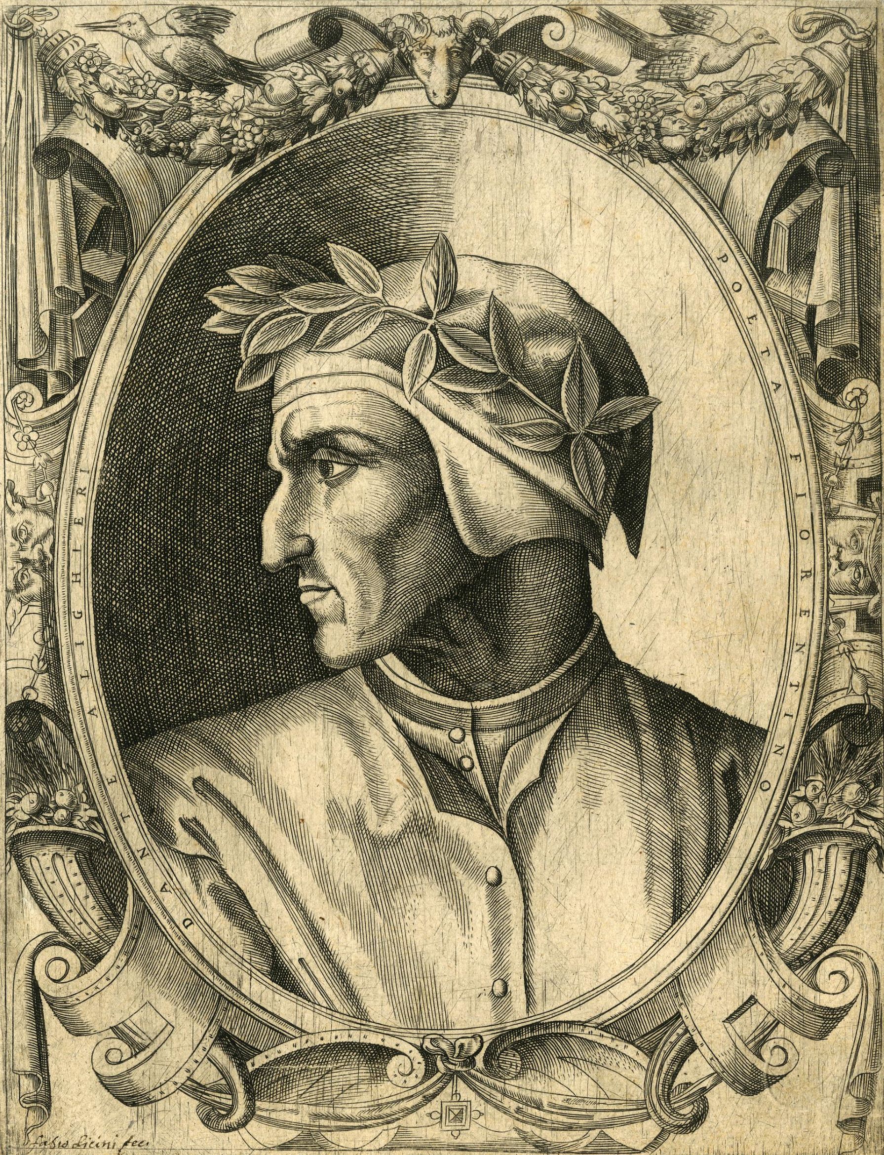 Title page from The Divine Comedy, vol. 3 (Paradiso) (Bilingual edition)