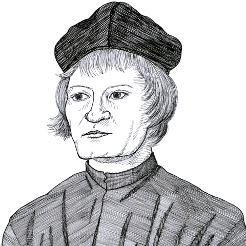 Portrait of Huldrych Zwingli