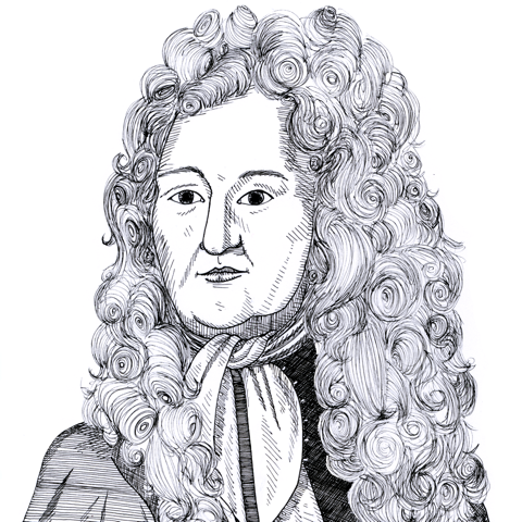 Portrait of Samuel von Pufendorf