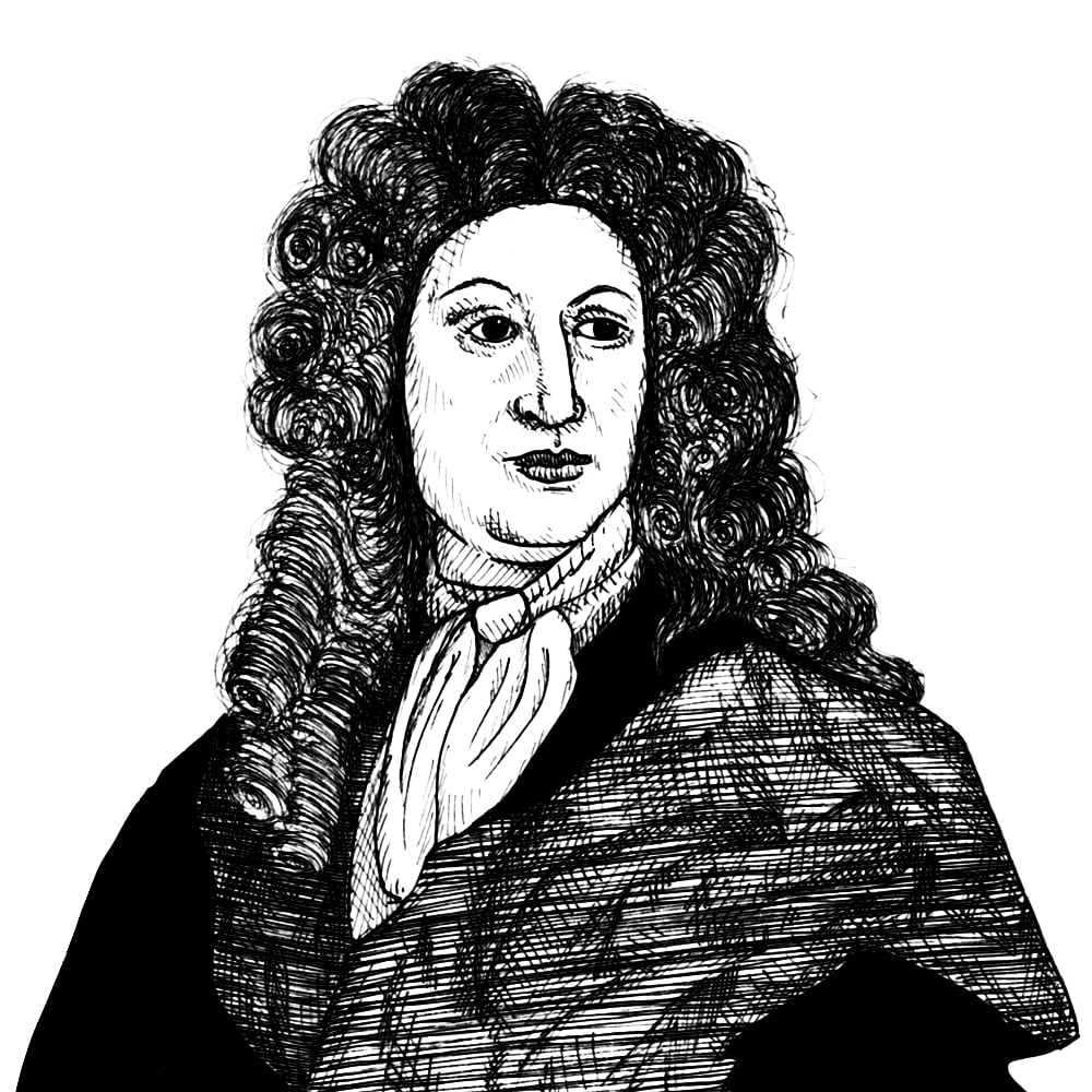 Portrait of John Dryden