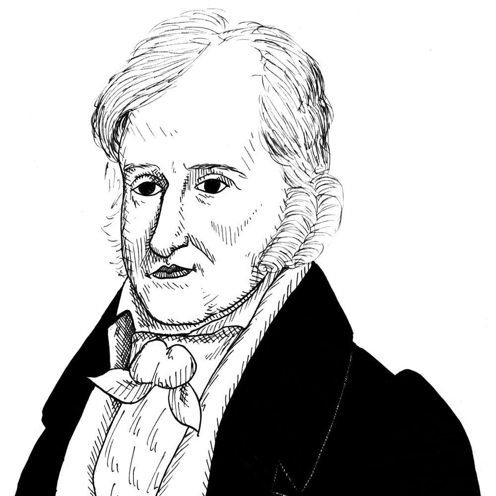 Portrait of Benjamin Constant