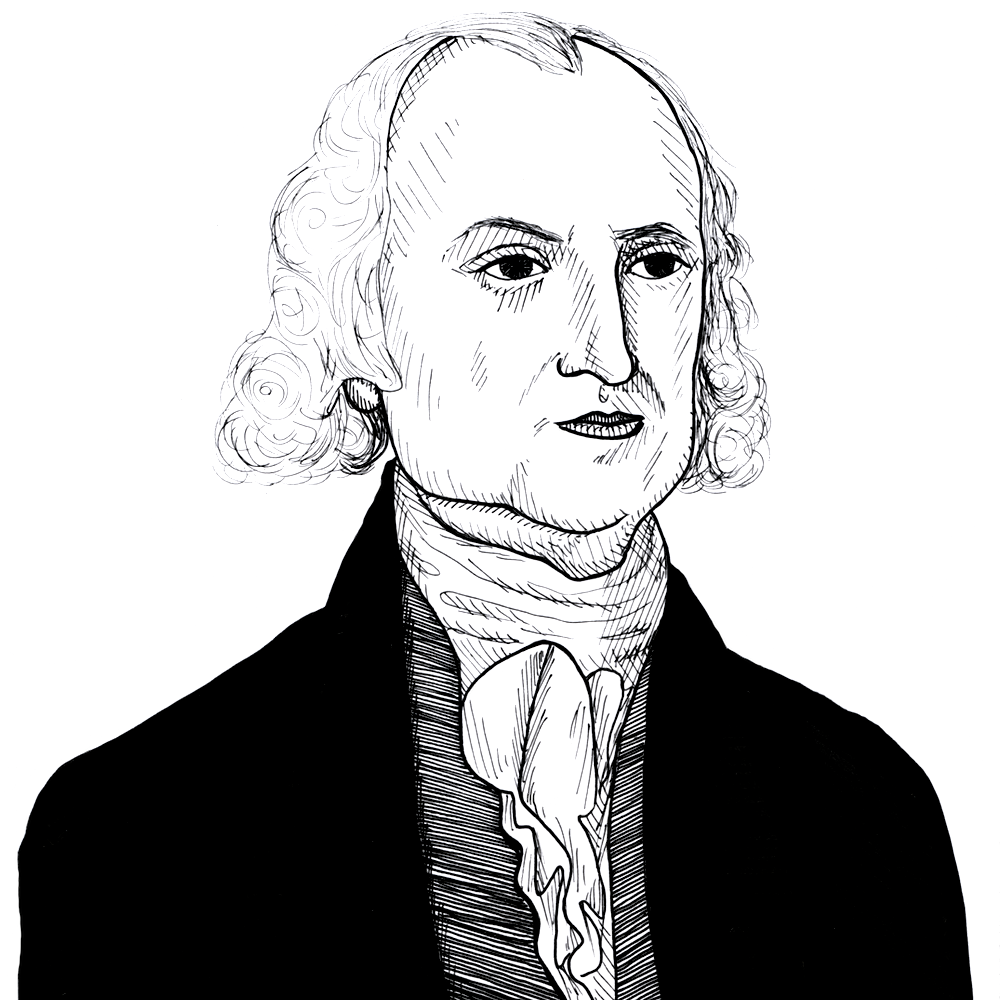 Portrait of James Madison