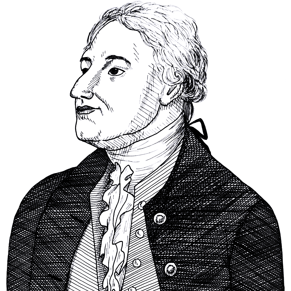 Portrait of Jean Louis De Lolme