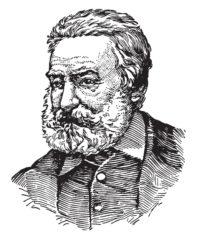 Portrait of Victor Hugo