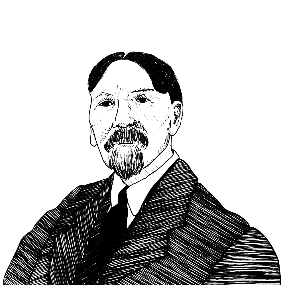 Portrait of Thorstein Veblen