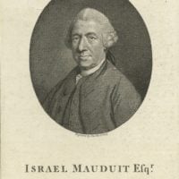 Portrait of Israel Mauduit