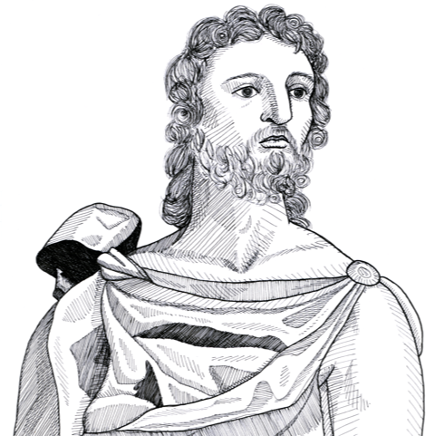 Portrait of King David