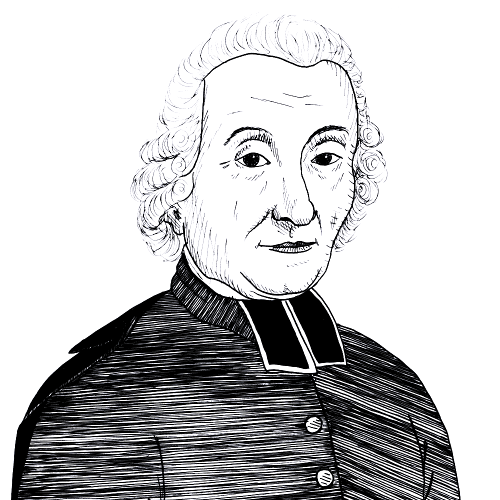Portrait of Gabriel Bonnot Abbé de Mably