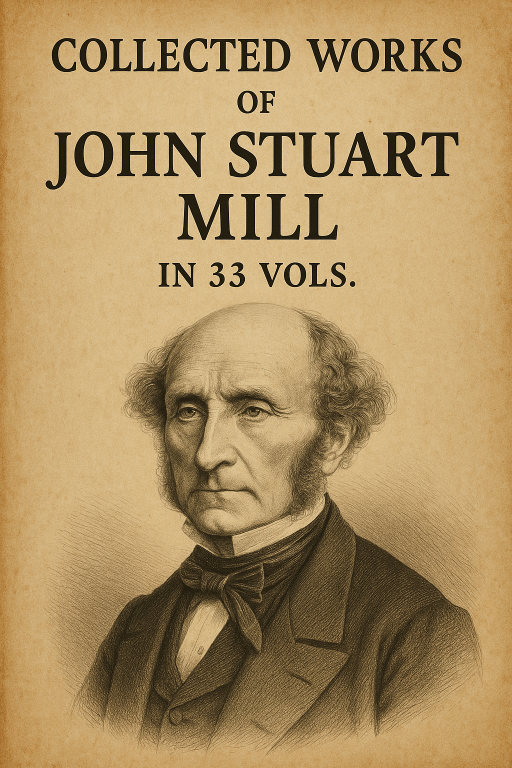 Title page from Collected Works of John Stuart Mill, in 33 vols.