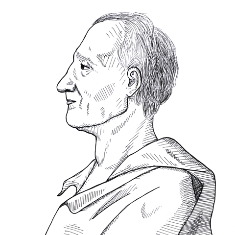 Portrait of Charles Louis de Secondat, Baron de Montesquieu