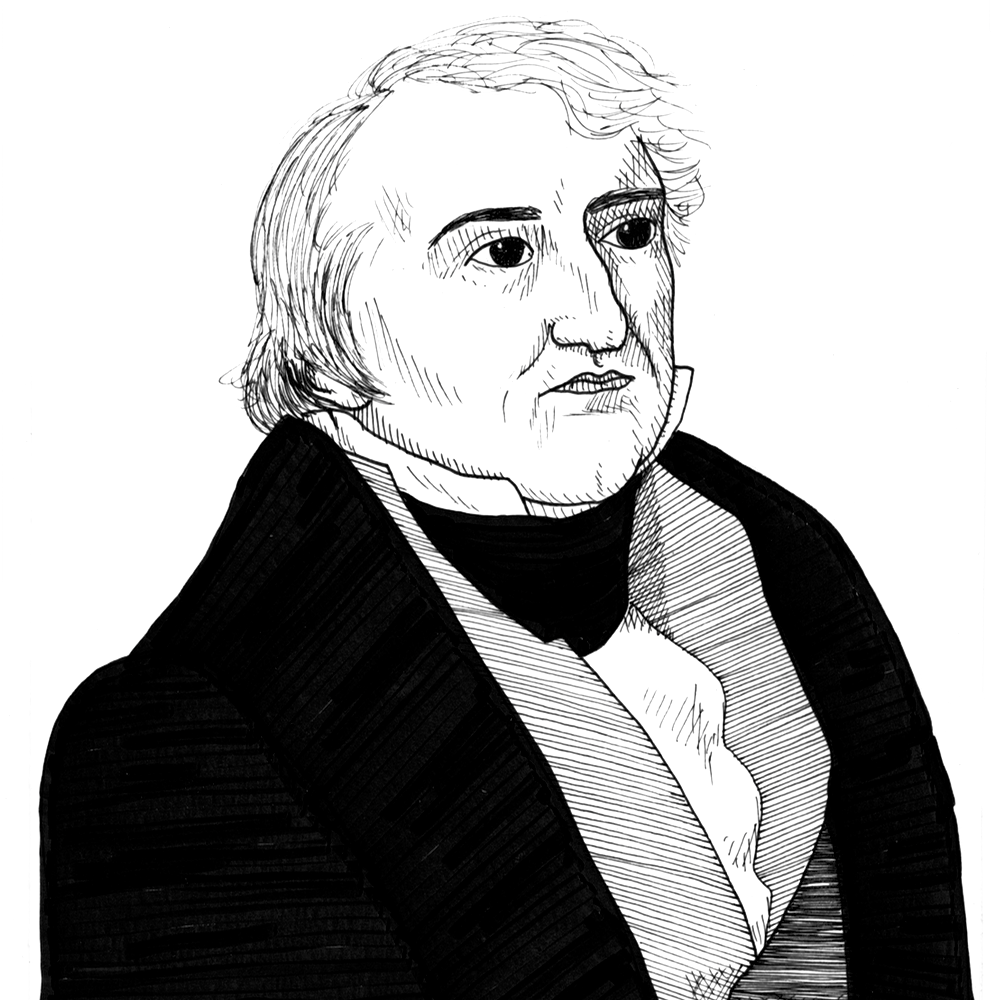 Portrait of Jean Charles Léonard Simonde de Sismondi