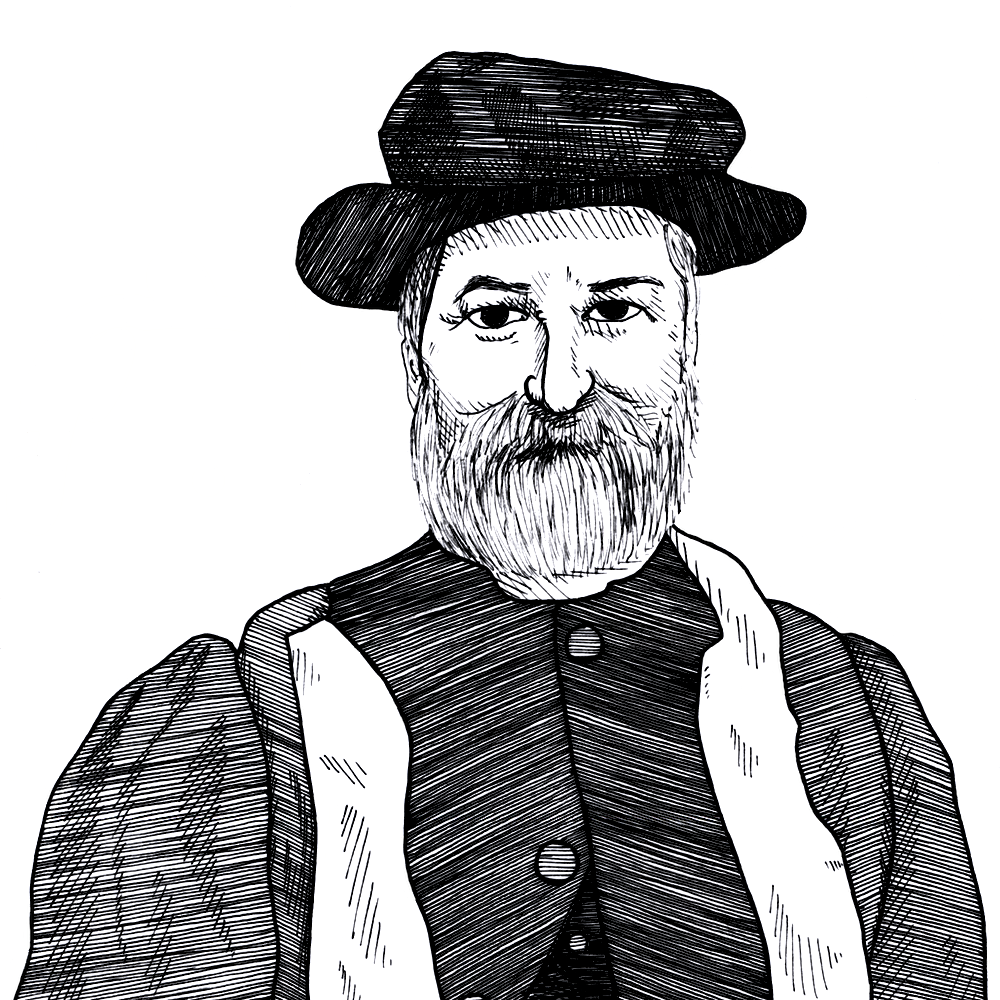 Portrait of Rev. Claude Hermann Walter Johns
