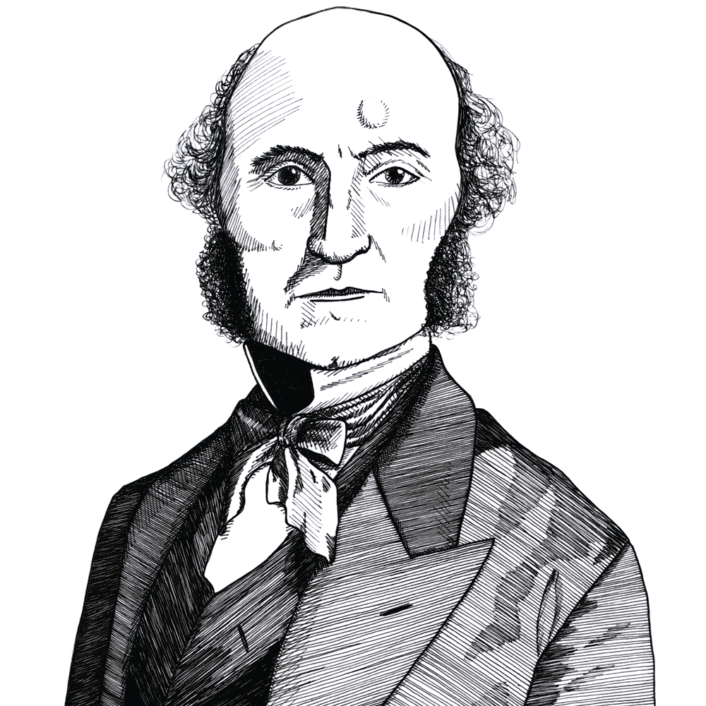 Portrait of John Stuart Mill
