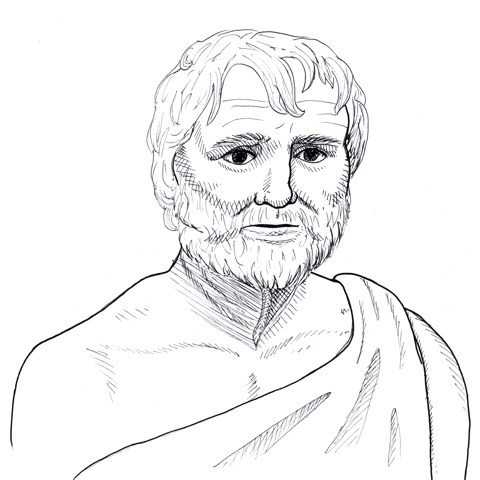 Portrait of Hesiod
