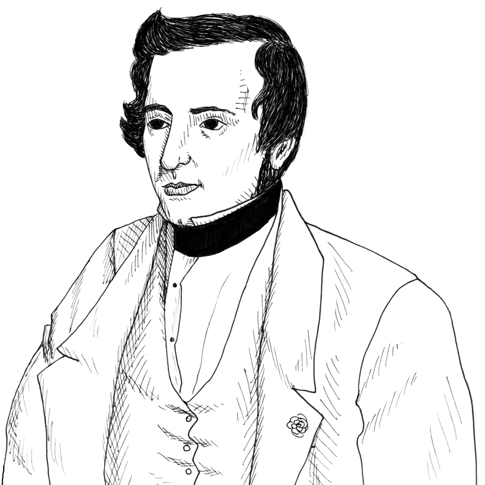 Portrait of Augustin Thierry