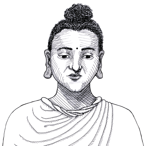 Portrait of Buddha