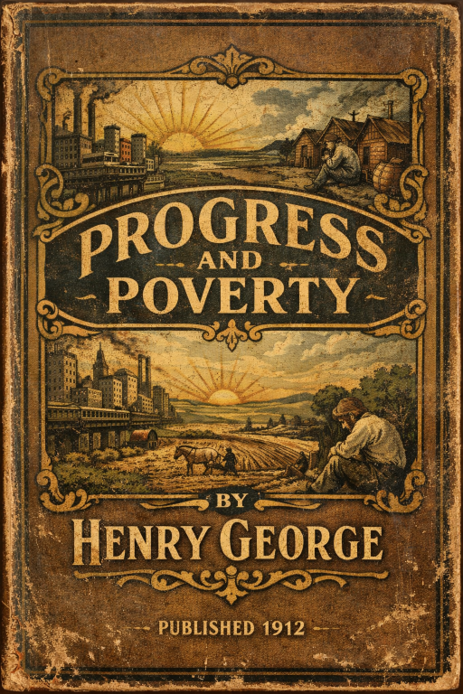 Title page from Progress and Poverty