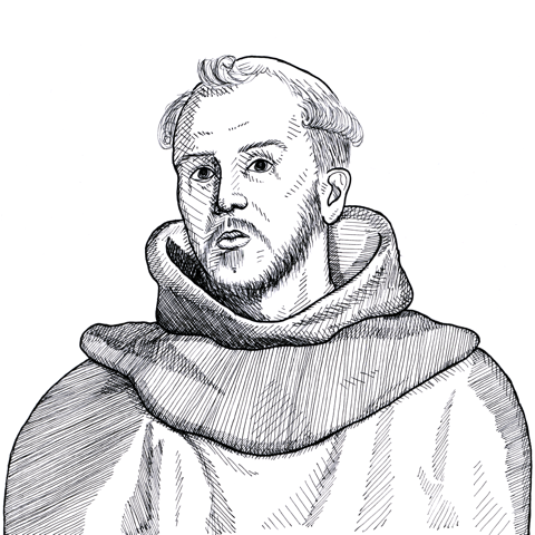 Portrait of Saint Francis of Assisi