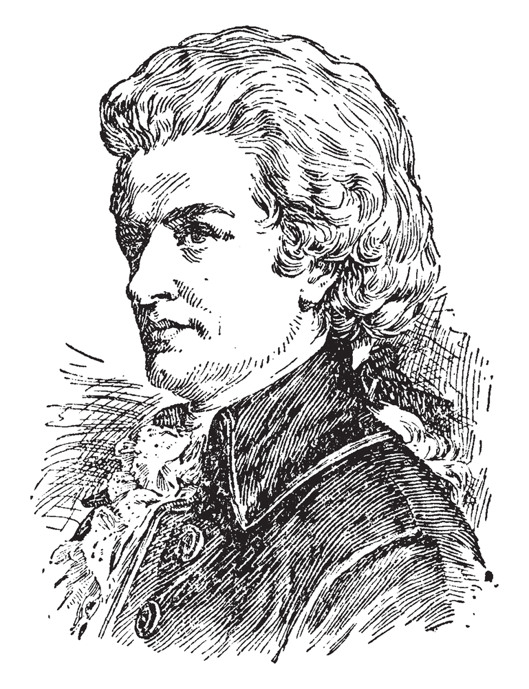 Portrait of Wolfgang Amadeus Mozart