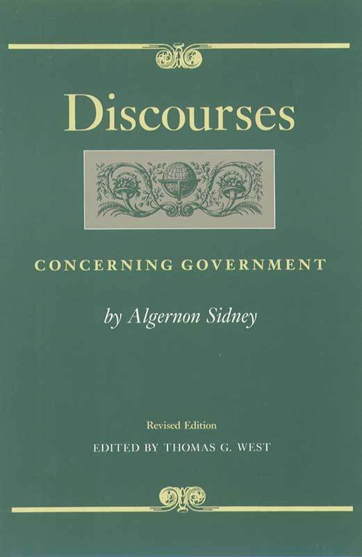 Title page from Discourses Concerning Government (LF ed.)