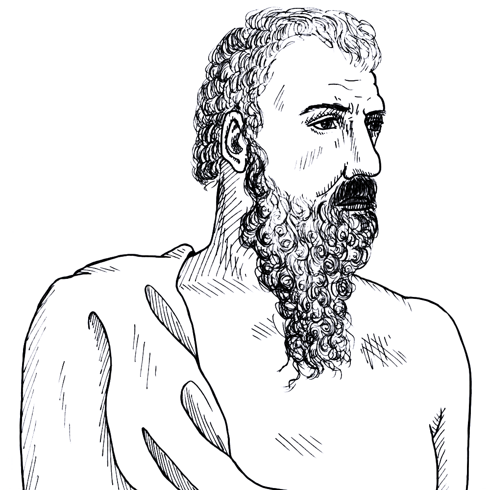 Portrait of Aristophanes