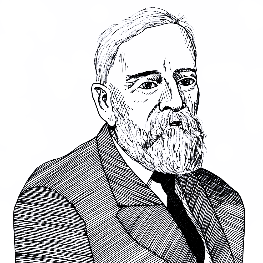 Portrait of Friedrich von Wieser