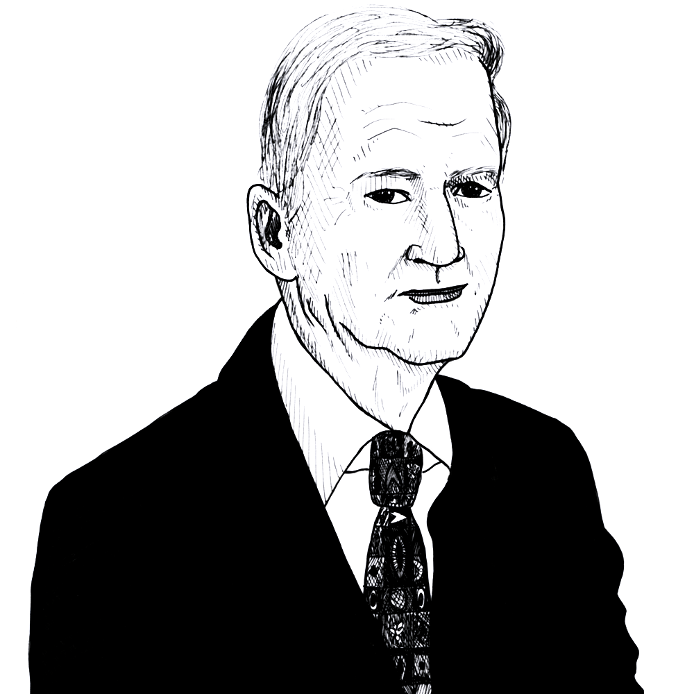 Portrait of Forrest McDonald