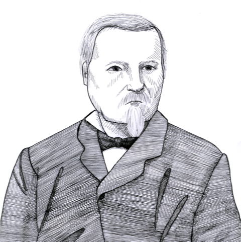 Portrait of Gustave de Molinari