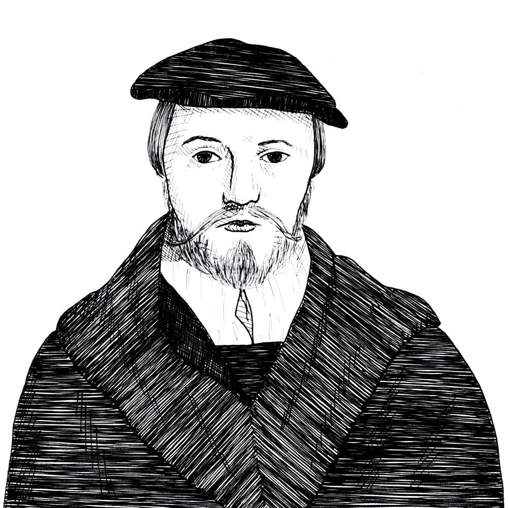 Portrait of Hans Holbein